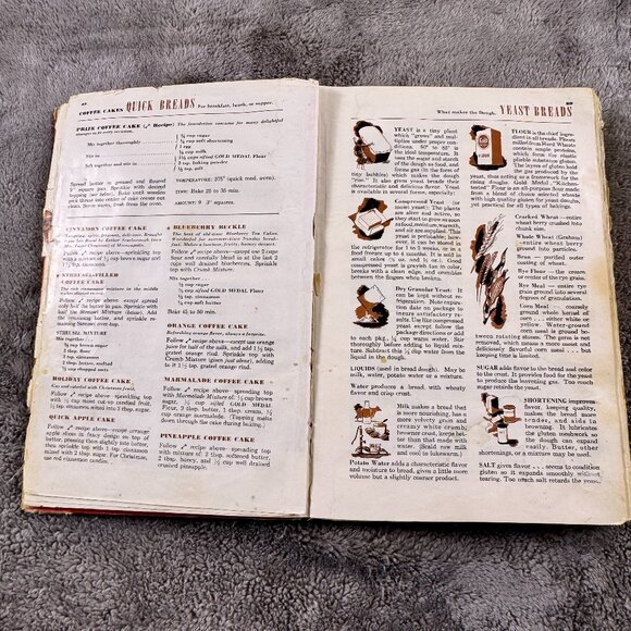 1951 Betty Crocker Picture Cookbook First Edition - Picture 5 of 6